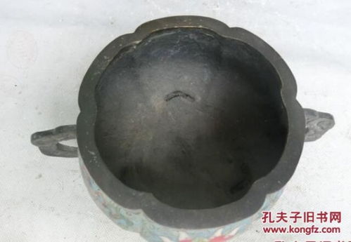 老胎香爐 景泰藍 銅胎掐絲琺瑯 銅胎老香爐 銅香爐 中國著名的特種工藝品之一