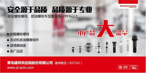 建邦股份攜輪轂螺絲產(chǎn)品助力輪胎市場(chǎng) 破局